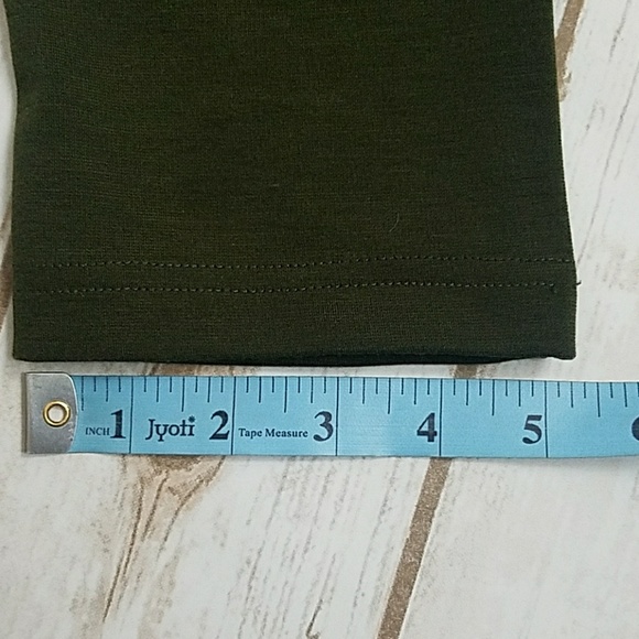 **SOLD** NEW Dark Green Skinny Leggings Pants - Picture 7 of 7